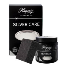 Hagerty Silver Care Silver Paste 185 g I Efficient polishing paste for cleaning & care of silver & silver plated metal I Silver polish for tarnished