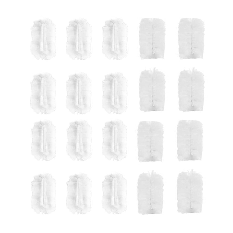 Jinyudome Fluffy Duster Refills, Disposable Duster Heads,Pledge Fluffy Duster,Flash Dust Magnet,Hand Duster Refills,Pack Of 20.