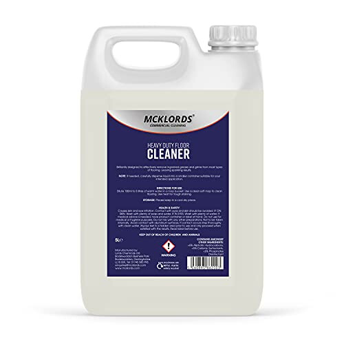 McKLords Heavy Duty Floor Cleaner, 5 Litre 1