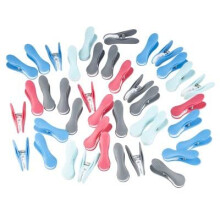 Pack of 40 Lakeland Soft Grip Multicolour Clothes Pegs Clothes Laundry Pegs