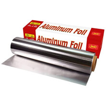 Shefa Tin Foil 30cm x 50m - Aluminium Roll, 18 Micron, Heavy Duty Kitchen - Thick & Durable, Recyclable Tinfoil for Cooking, Dining & Catering (30cm X