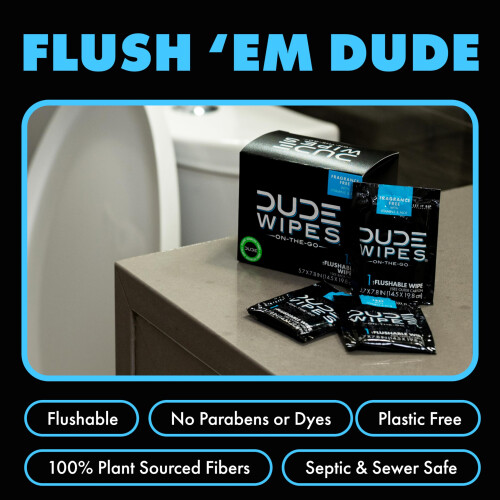 Dude Products Dude Wipes Box of 30 2