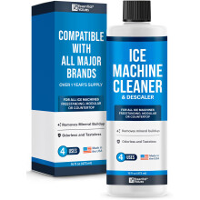 Ice Machine Cleaner 473ml, Nickel Safe Descaler | Ice Maker Machine Descaling Liquid Compatible with Whirlpool 4396808, Manitowac, Ice-O-Matic,