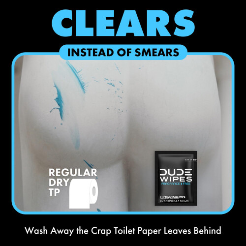 Dude Products Dude Wipes Box of 30 1