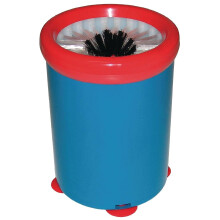 Jantex 8538 In Sink Manual Glasswasher, Blue and Red