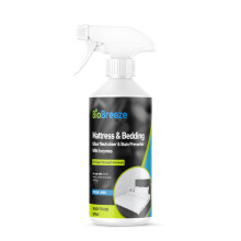 BioBreeze Mattress Odouriser Spray, 500ml - Incontinence & Bedwetting, Stain Preventer, Strong Odour Neutraliser, Mattress Freshener & Bedding Odour