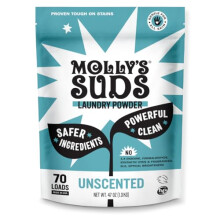 Molly's Suds Original Laundry Detergent Powder - Natural Washing Powder, Earth Derived Powder Detergent - Non-Liquid & Organic Washing Detergent,