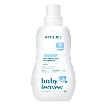 ATTITUDE Baby Laundry Detergent Liquid, EWG Verified, Safe for Baby Clothes, Infant and Newborn, Vegan and Naturally Derived Washing Soap, HE