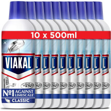 Viakal Limescale Remover Liquid, Classic, Cleaning Products, Bathroom Cleaner, 5 Litre (500 ml x 10)