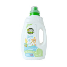 Just Green Organic Baby Laundry Liquid 1500ml, Dermatologically Tested Hypoallergenic, Vegan Baby Liquid Detergent, No Chlorine & No Paraben & No