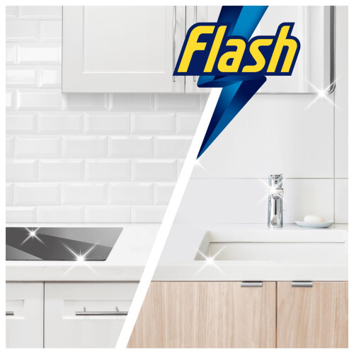 Flash Flash Multi Purpose Bleach Cleaning Spray, For Hard Surfaces, Kitchen Cleaner Sprays, 8 L (800ML x 10) 2