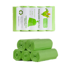 RTBQJ-AT 100% Biodegradable Bin Liners, 10L 120 Bags Biodegradable Food Waste Bags, Super Sturdy Bin Bags