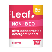 Leaf Non-Bio Scented Laundry Detergent Sheets | Ultra Concentrated Detergent Strips | Plastic Free, Zero Waste, No Mess | Easier Alternative to