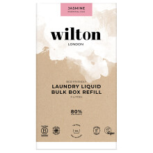 Wilton London Eco Jasmine Laundry Liquid Refill 112 Washes - Non-Bio - Plant-based - Biodegradable Detergent - 100% Recylable - Less Plastic -