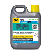 FILA Surface Care Solutions, CLEANER PRO, Concentrated Neutral Detergent - Up to 40 Washes - Hard Floor Cleaner Liquid for Floor Tiles in Marble,