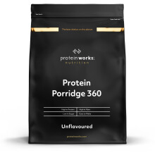 Protein Works - High Protein Porridge 360 | Low Sugar Breakfast | Added Vitamins | Low GI, Wholegrain Oats | High Fibre | Original | 1kg