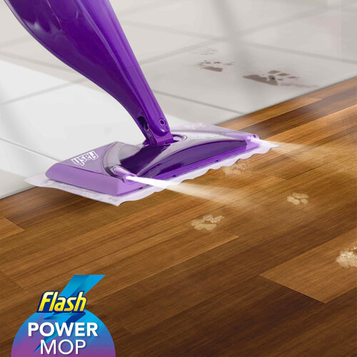 Flash Flash Power Spray Mop Floor Cleaner Multi-Surface Cleaning Liquid Lavender 5L (1.25Lx4) 1