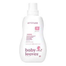 ATTITUDE Baby Laundry Detergent Liquid, EWG Verified, Safe for Baby Clothes, Infant and Newborn, Vegan and Naturally Derived Washing Soap, HE