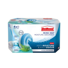 UniBond AERO 360? Moisture Absorber Waterfall Freshness Refill Tab, Aromatherapy, Ultra-Absorbent and Odour-Neutralising, for AERO 360? Dehumidifier,