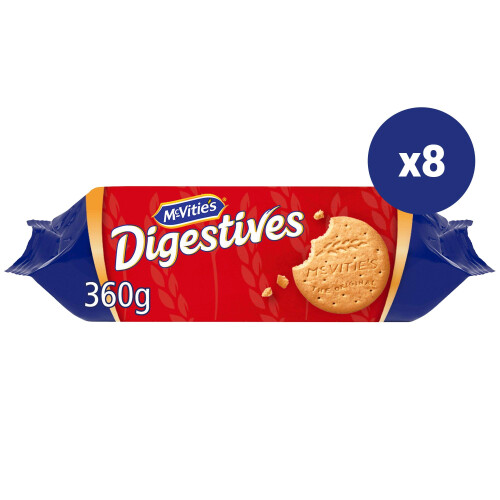 McVities McVitie's Digestives The Original Biscuits, 360 g (8 Pack) 1