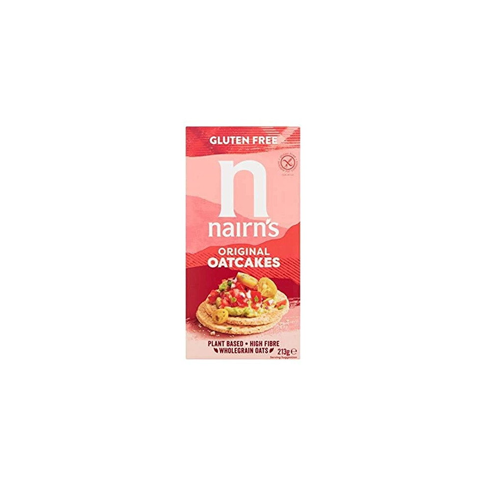 Nairn's Gluten Free Original Oatcakes(Pack Of 8)