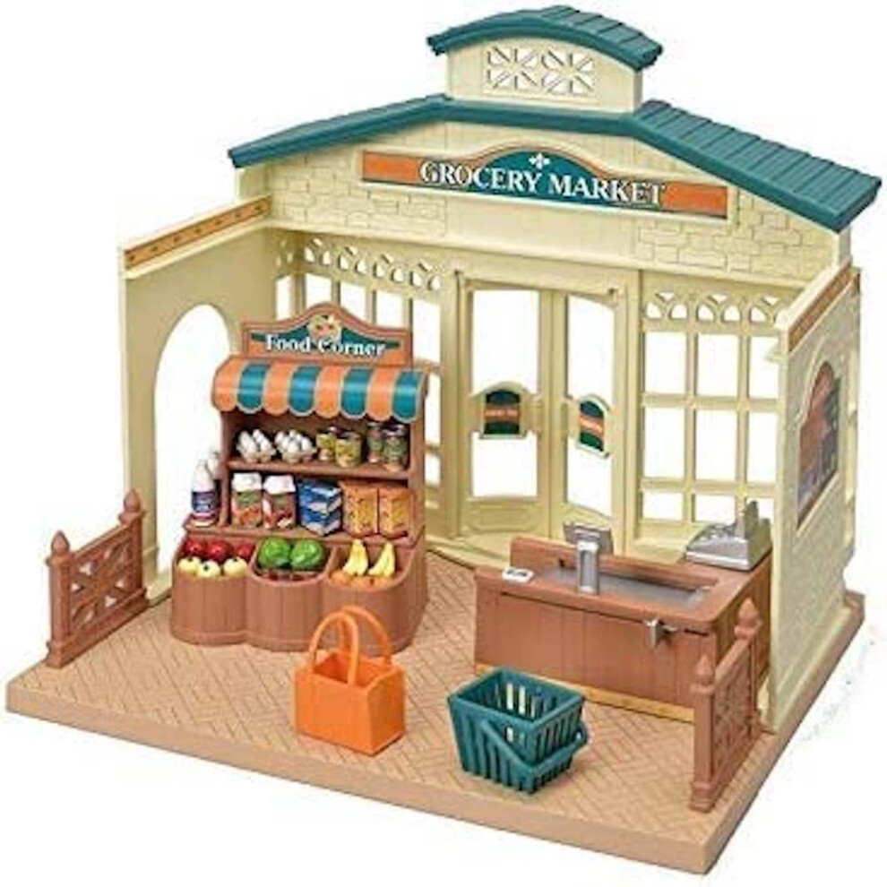 Photos - Doll Accessories Sylvanian Families Grocery Market - dollhouse playset 5315, 30 