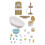 Sylvanian Families Sylvanian Families Country Bathroom Set 5286 2