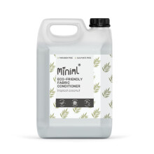 Miniml Eco Fabric Softener & Conditioner 5L Refill - Tropical Coconut Scented All Natural Fabric Softener for Sensitive Skin - 100% Vegan & Cruelty
