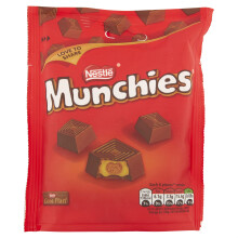 Munchies Milk Chocolate and Caramel Sharings Bags, 8 x 104 g