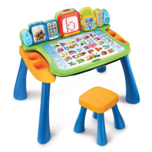 VTech Touch and Learn Activity Table - Musical Kids Desk with Letters, Phonics, Numbers, Music, Shapes, Animals and More - ages 3, 4 & 5 Year Olds,