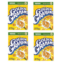 Nestl? Golden Grahams Cereal 375g (Pack of 4)