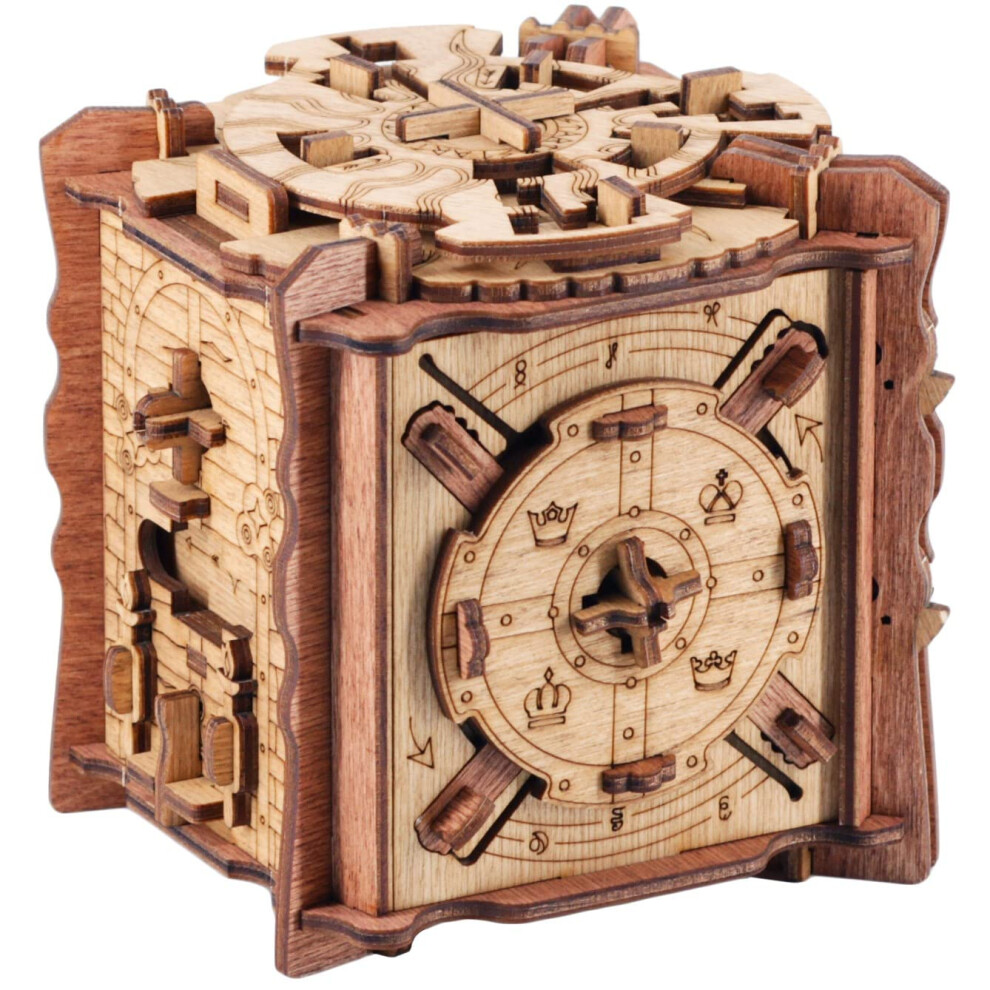 Photos - Jigsaw Puzzle / Mosaic iDventure Cluebox - The Trial of Camelot - Escape Room game - Puzzle box - 3D wooden puzzle - sequential puzzle - 3D puzzles