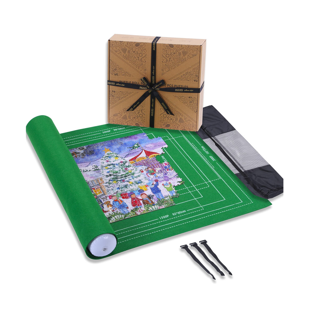Photos - Jigsaw Puzzle / Mosaic Jaques of London Jigsaw Mat | Roll Up Puzzle Mat for 2000 Piece Jigsaws | Easy to Store | Jigsaw Roll Mat for Adults Jigsaws