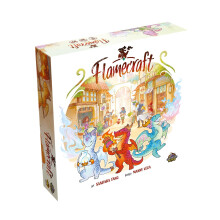 LUCKY DUCK GAMES - Flamecraft | Board Game | English Version | Strategy Game | Dragon Game | Fantasy Game | Fun Family Game for Kids and Adults | Ages