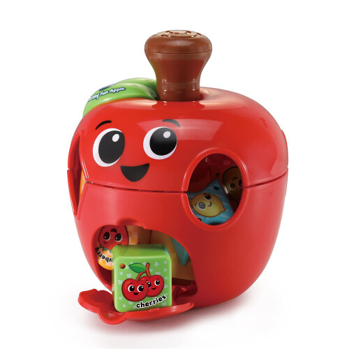 VTech VTech Sorting Fun Apple, Shape Sorter, Educational Learning Toy, Birthday Gift for Kids aged 1, 2, 3 years