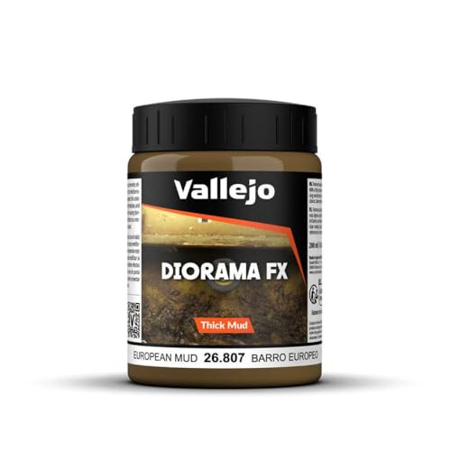 AV Vallejo Weathering Effects 200ml - European Thick Mud, VAL26807