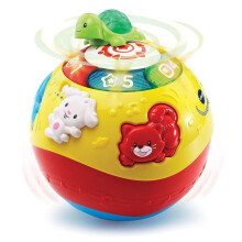 VTech Crawl & Learn Baby Activity Ball, Baby Play Centre, Educational Baby Musical Toy, Sound Toy With Lights, Numbers & Music Babies & Toddlers 6