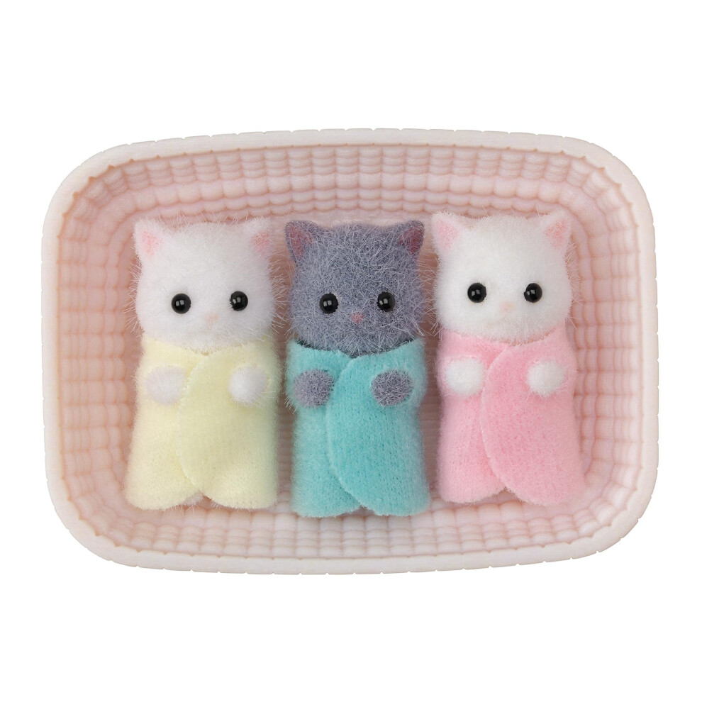 Sylvanian Families 5458 Persian Cat Triplets Dolls - dollhouse playsets