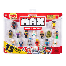 ZURU MAX Build More Mini Figure Set - 15 Figures (Styles Vary) 8344