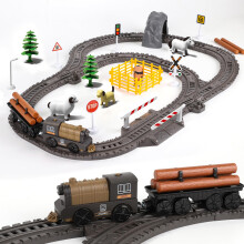 LZDMY Kids Train Track Toy Set with Variable Track for 2 3 4 5 6 7 Years Old, Toddlers Educational Construction Toys, Electric Train Track Playset,