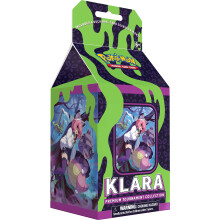 Pok?mon TCG: Klara Premium Tournament Collection (1 Full-Art Foil Card, 3 Foil Cards & 7 Boosters)