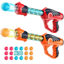 VINTOP Shooting Game Toy for Age 6, 7, 8, 9, 10+ Years Old Kids, Girls, Boys - Foam Ball Popper Air Guns & 36 Bullet Balls, Sniper Kids Gun Indoor