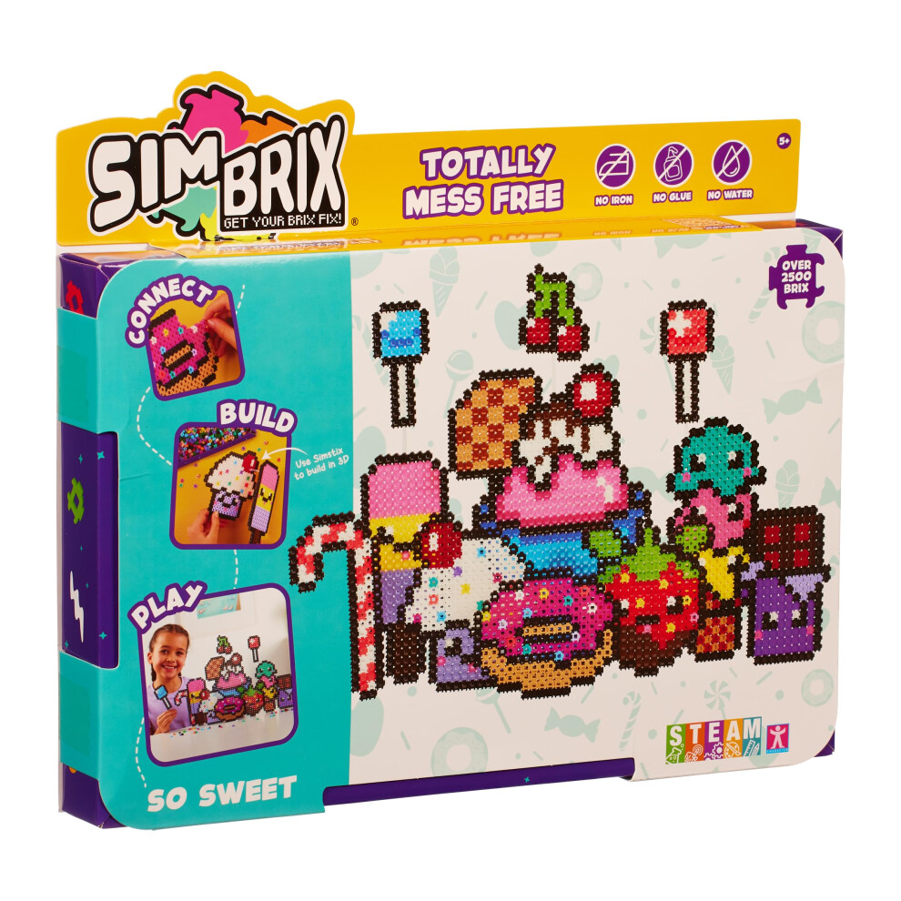 Simbrix Connect & Wow Girls Character Options 07999 Simbrix Feature Pack So Sweet With 2500+ Brix Creative Activity Steam Arts And Crafts Kids? Toys For & Boys Ages 5 And