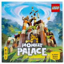 Dotted Games - Monkey Palace: A LEGO Board Game - Build Your Way to Victory Brick by Brick! Fun Family Building Game for Kids & Adults, Ages 10+, 2-4