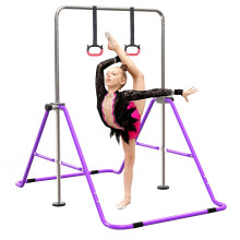 FBSPORT Gymnastics Bars, Horizontal Bar Expandable Gymnastics Kids Bar Folding Bar Junior Training Bar Multifunction Gym Training Equipment Home