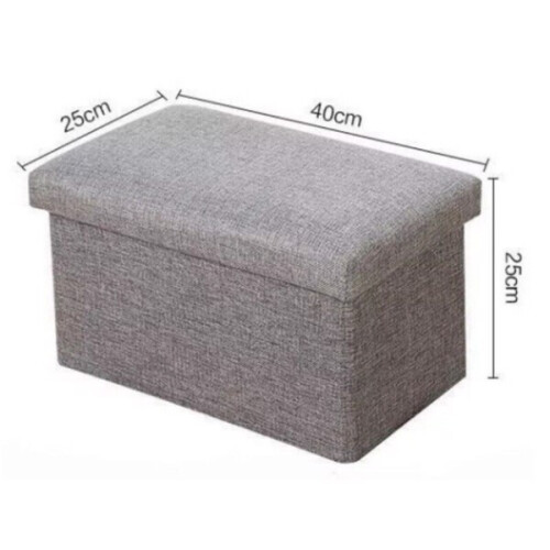 Storage box Foldable Ottoman Seat Toy Storage Box