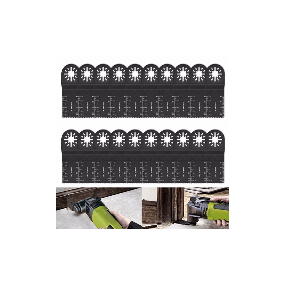 10Pcs Oscillating Multi-Tool Blades Wood Metal Cutter Saw Blades For Dewalt Fein 8418981148857