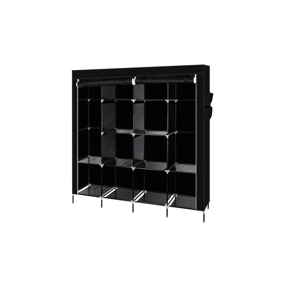 67" Clothes Closet Portable Wardrobe  Storage Rack-image-OPC-PHXD5BH-NEW
