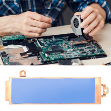 Alienware M15 R5/R6&G15 5510/5511 M.2 2280 SSD Aluminum Heatsink Cover with Bracket
