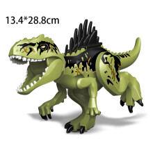 (Giganotosaurus) 1pc Jurassic Dinosaur Building Blocks Big Size Figures Bricks